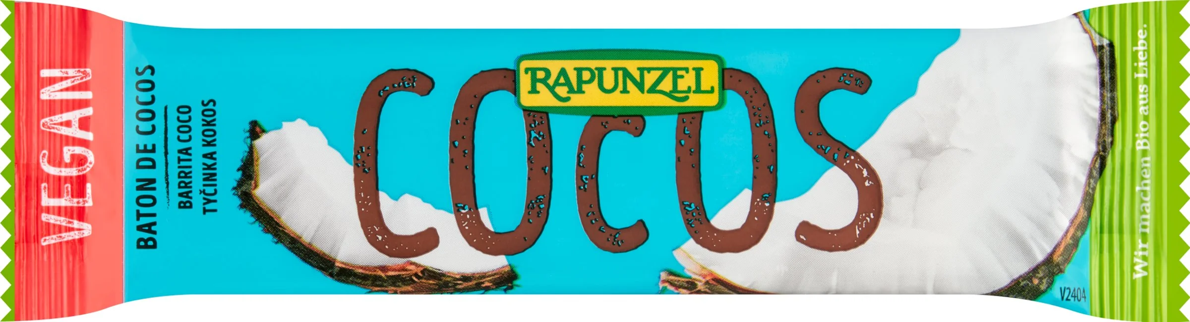 Rapunzel Tyčinka Kokos 40g 1×40 g, kokosová tyčinka