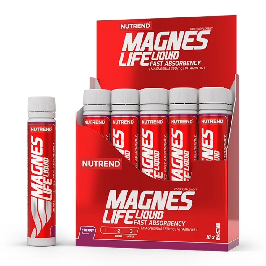 Nutrend MAGNESLIFE - višňa, 10x25 ml