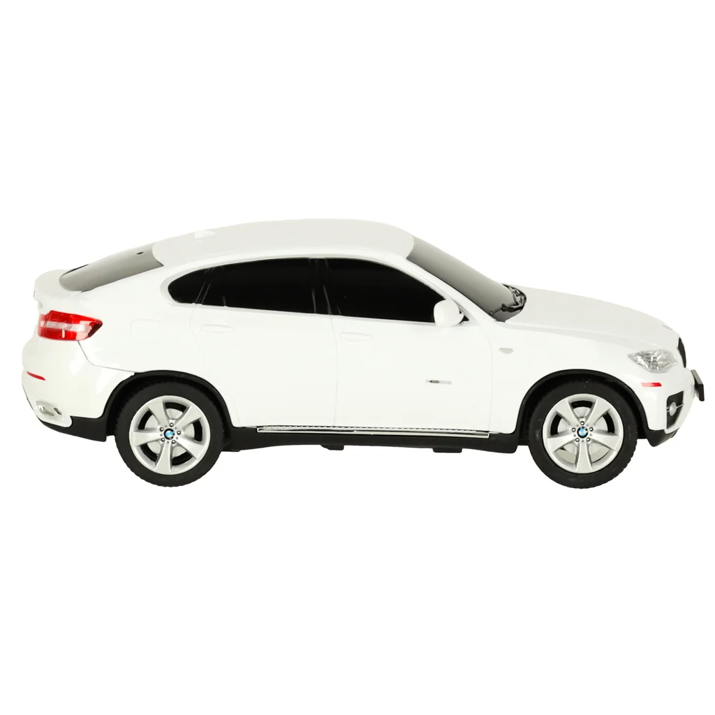 Auto, autíčko na diaľkové ovládanie - BMW X6 1:24 biele Rastar