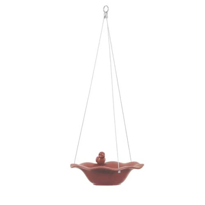 ZOLUX Keramická miska na vodu alebo krmivo 48cm/26cm červená