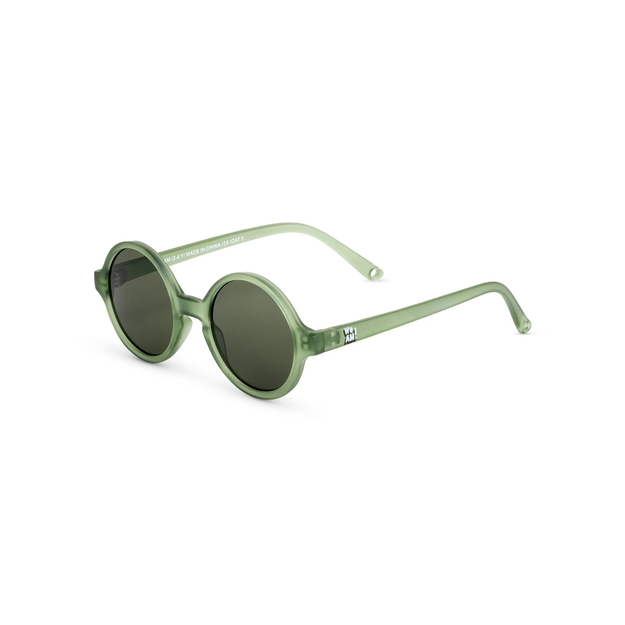 WOAM slnečné okuliare 4-6 rokov - Bottle Green 1×1 ks, detské slnečné okuliare