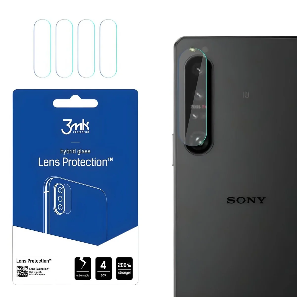 Sklo na kameru 3mk pre Sony Xperia 1 IV