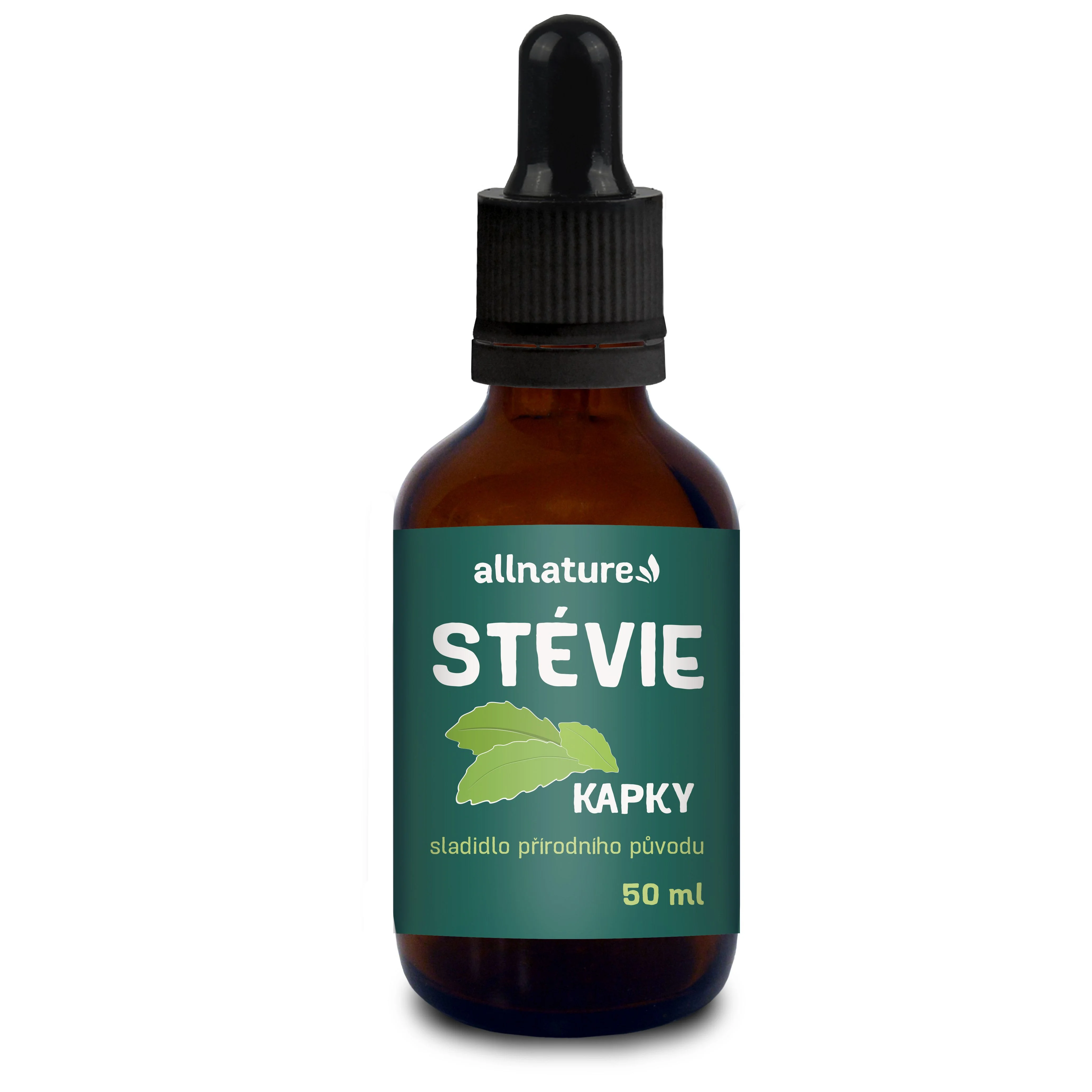 Allnature Stevia Kvapky 1×50 ml, prírodné sladidlo