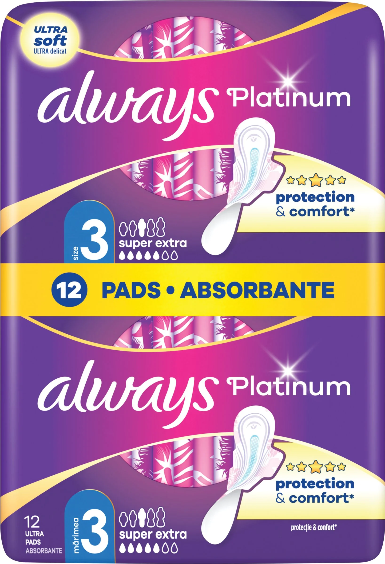 Always Platinum Duo Night 1×12 ks, hygienické vložky