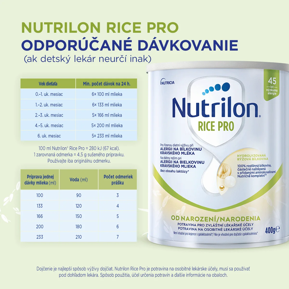 Nutrilon Rice Pro 400 g