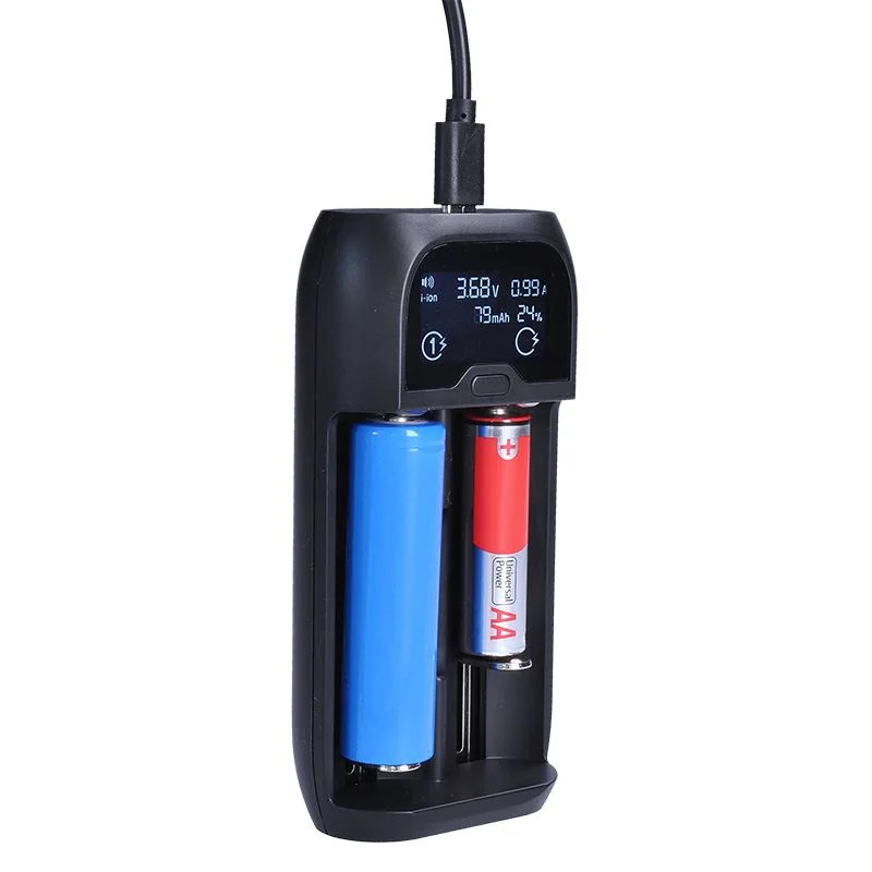 Nabíjačka batérií s LCD AA/AAA/18650 SOLIGHT DN27