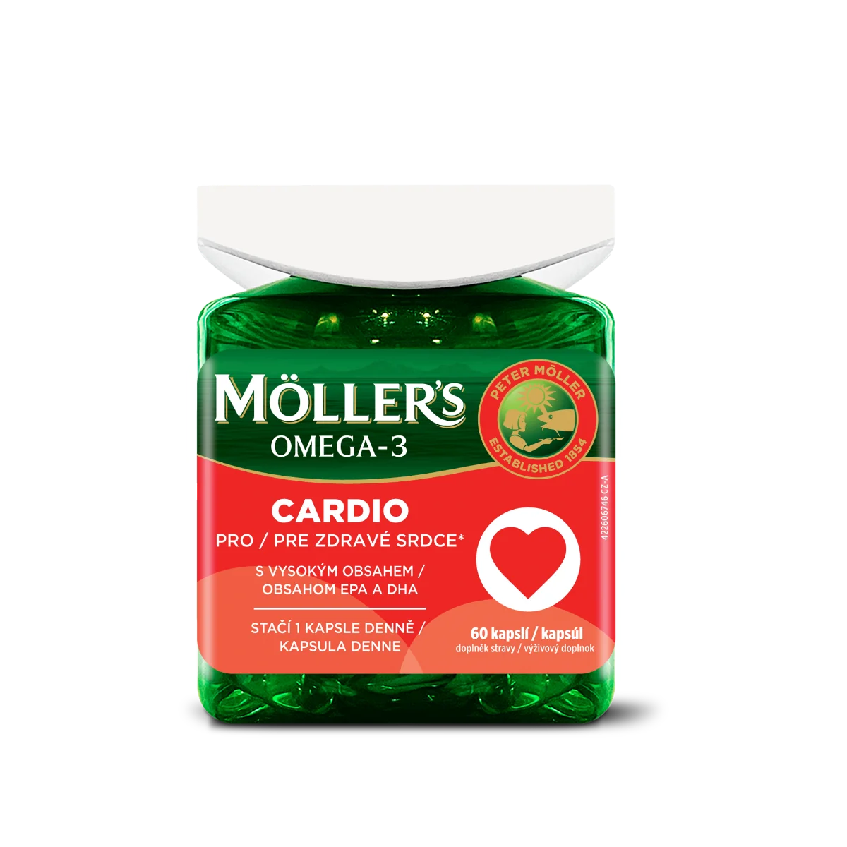 Möller’s Omega-3 CARDIO 60 cps