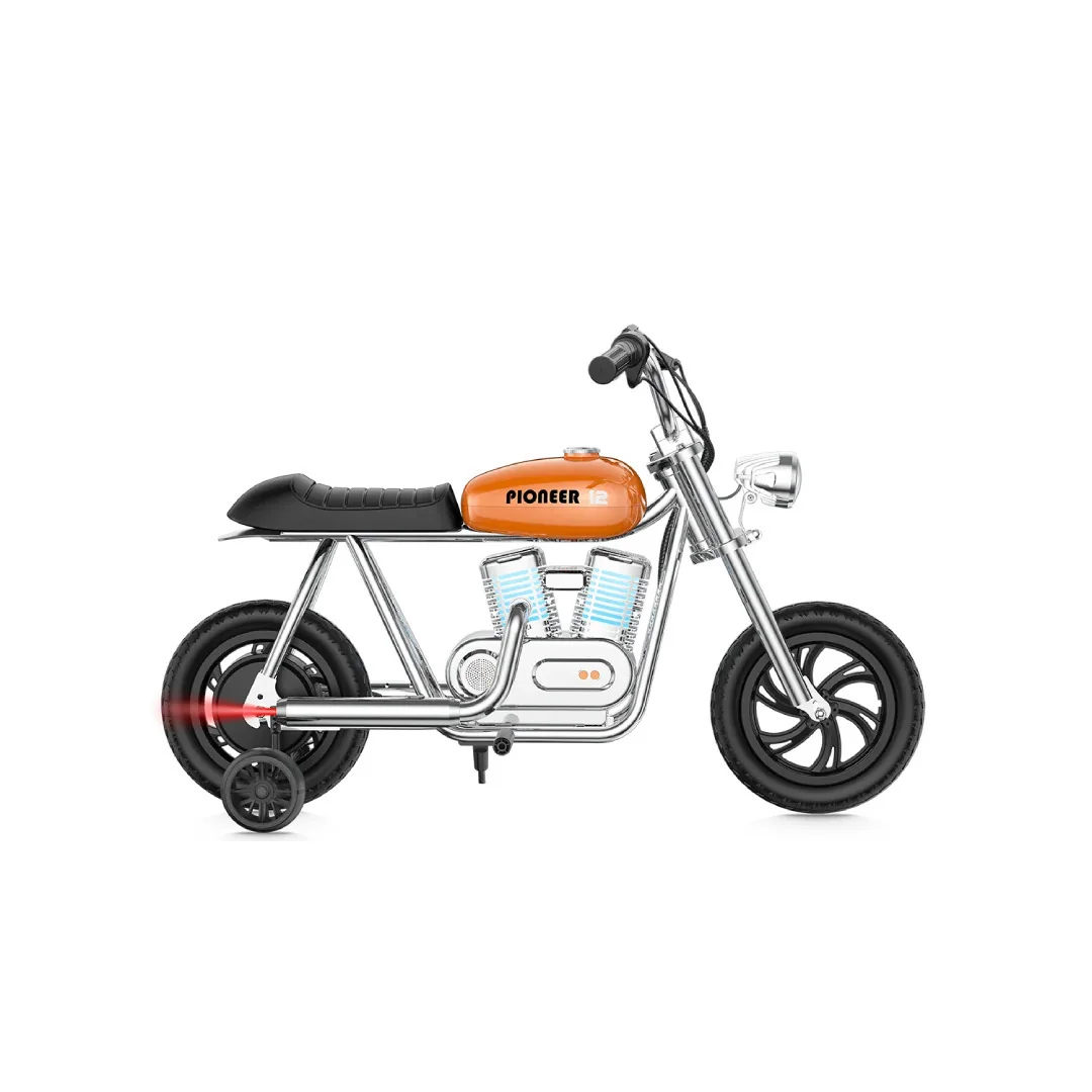 Hyper Gogo - Pioneer 12 Plus App elektrický motocykel BT, RGB, oranžová