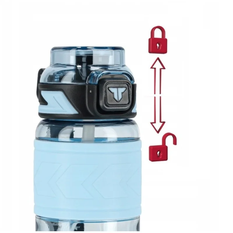 Livefy fľaša na vodu Aqua 680ml, modrá