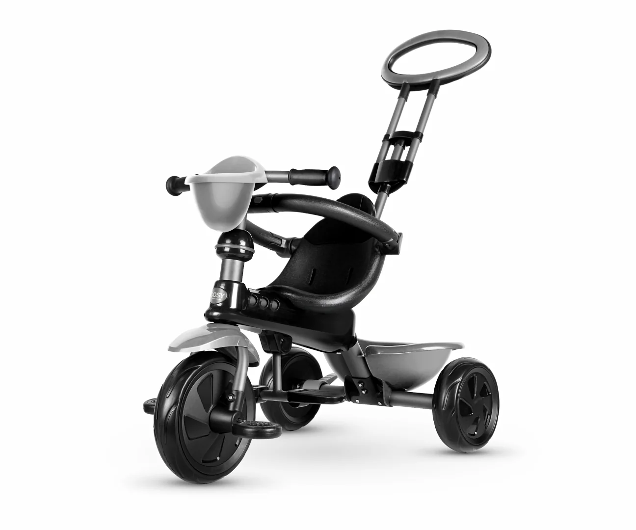 Detská Trojkolka Qplay Cosy 4V1, sivá