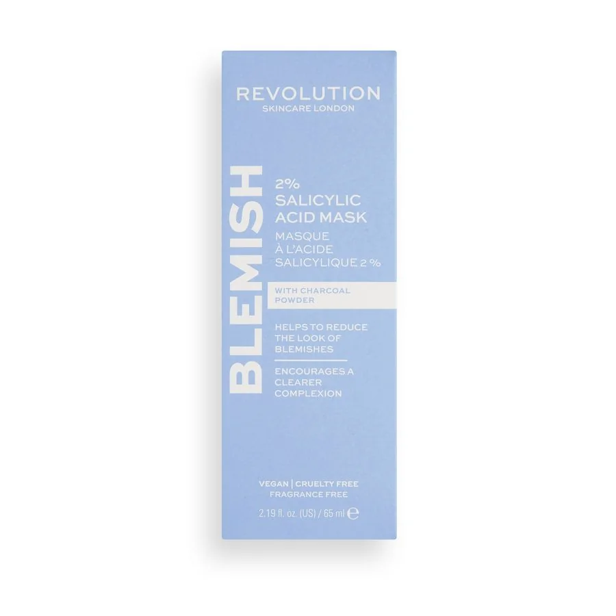 Revolution Skincare Blemish 2% Salicylic Acid maska na tvár 1×65 ml, maska na tvár