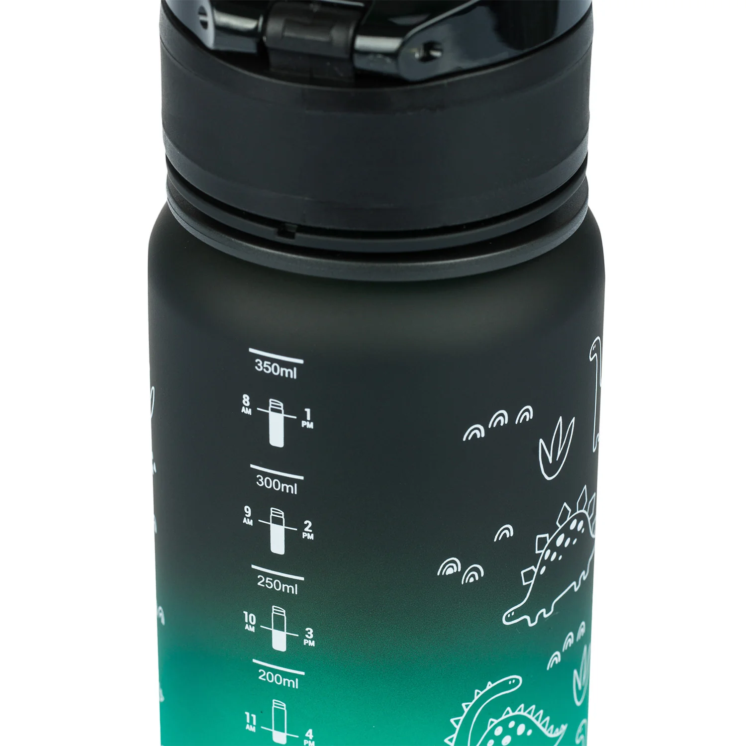 Tritanová fľaša na pitie Gradient Dino 350 ml