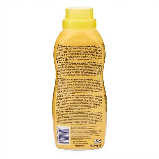 CHICCO Aviváž koncentrovaná Jemný dotyk 750 ml (6×30 praní) 6×750 ml, aviváž