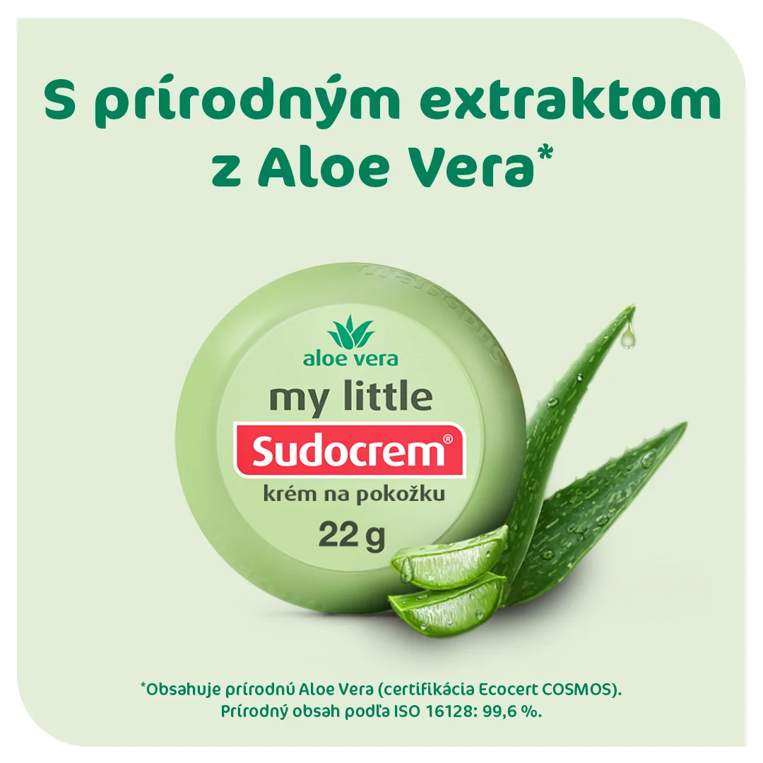 My Little Sudocrem s Aloe Vera - cestovné balenie 22 g