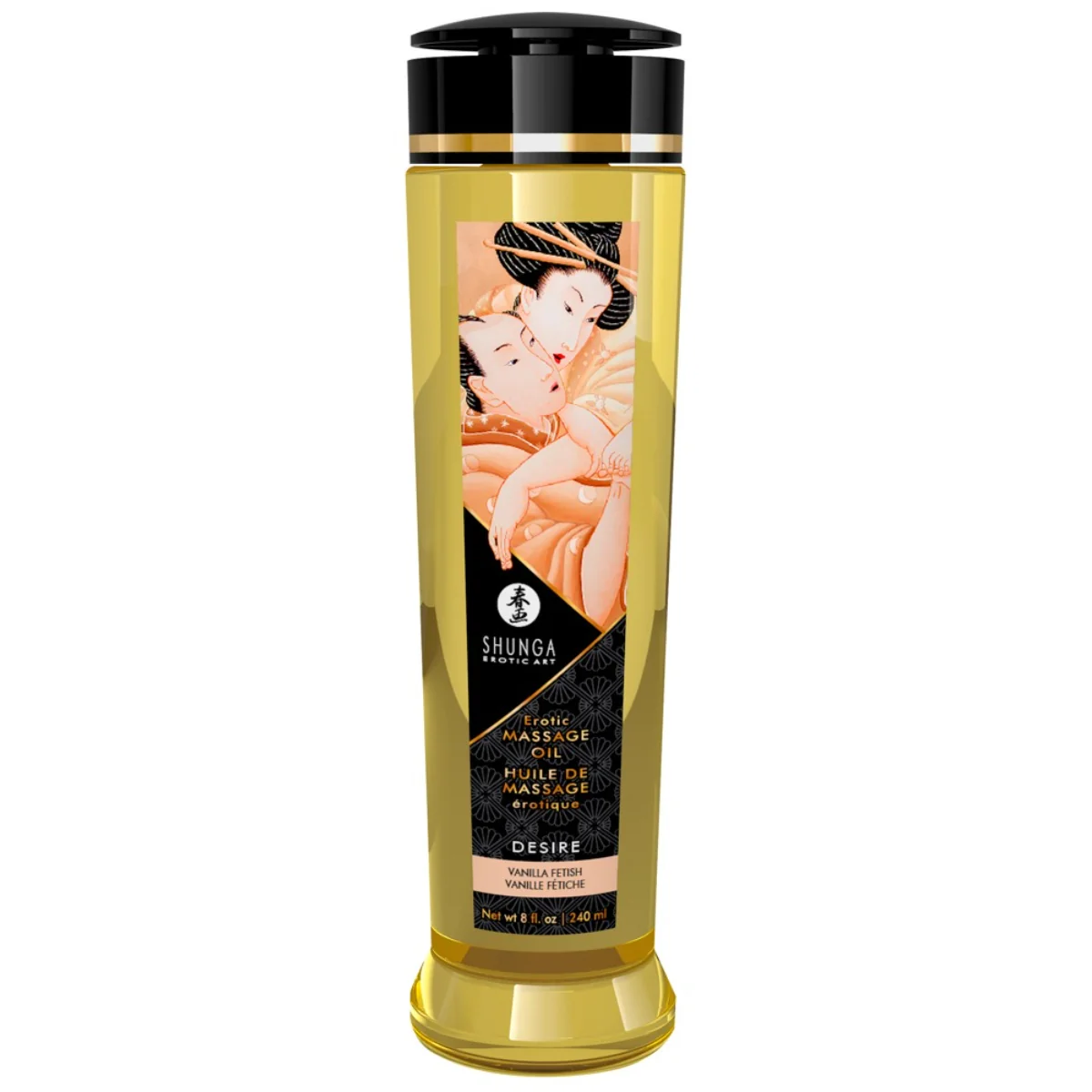Shunga Desire erotický masážny olej Vanilka 240ml