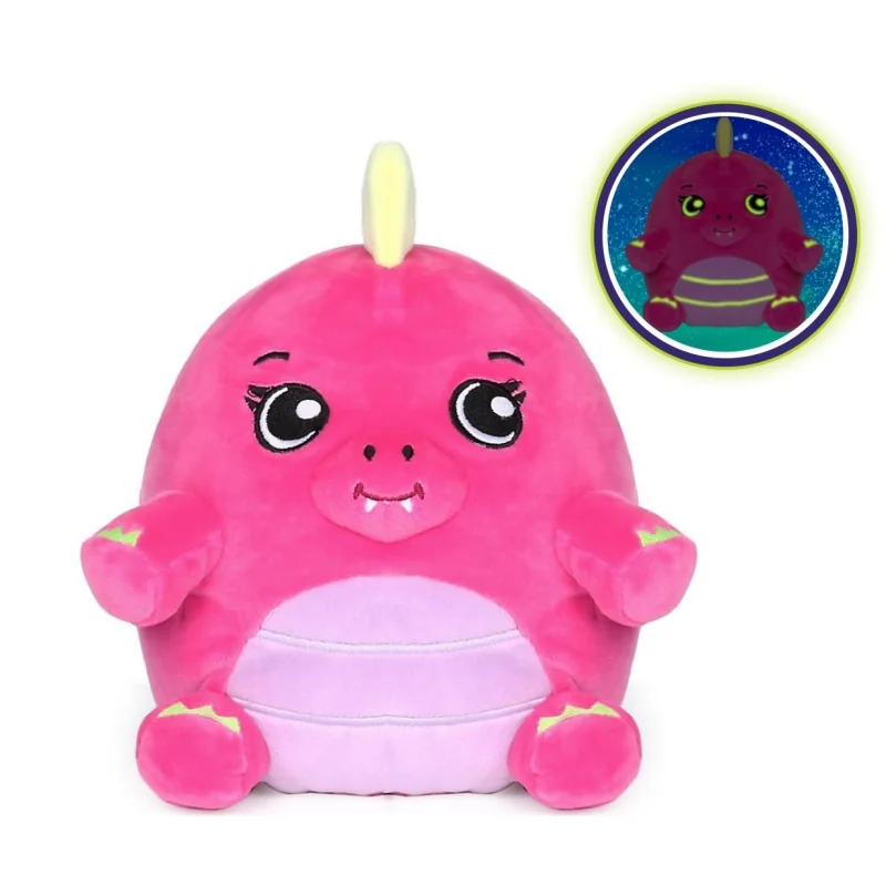 Dream Beams svietiaci plyšák/vankúšik Dinosaurus Dana 18 cm