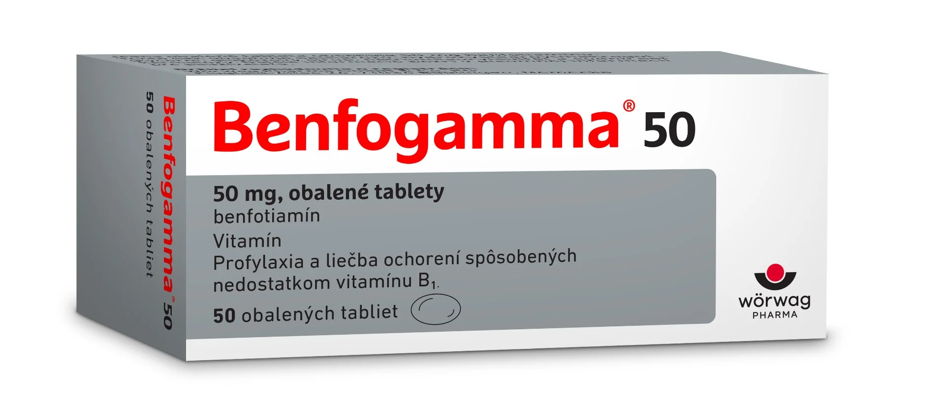 Benfogamma 50 1×50 tbl, vitamín