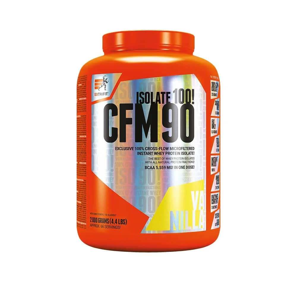 Extrifit CFM INSTANT WHEY ISOLATE 90 - vanilka, 2000g
