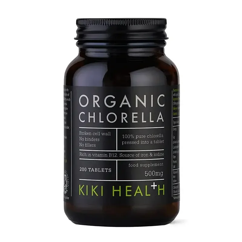 KIKI Health Chlorella tablety - BIO, 200 tabliet