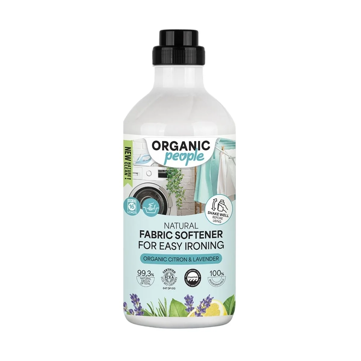 Prírodná aviváž pre ľahké žehlenie - 1000 ml - Organic People