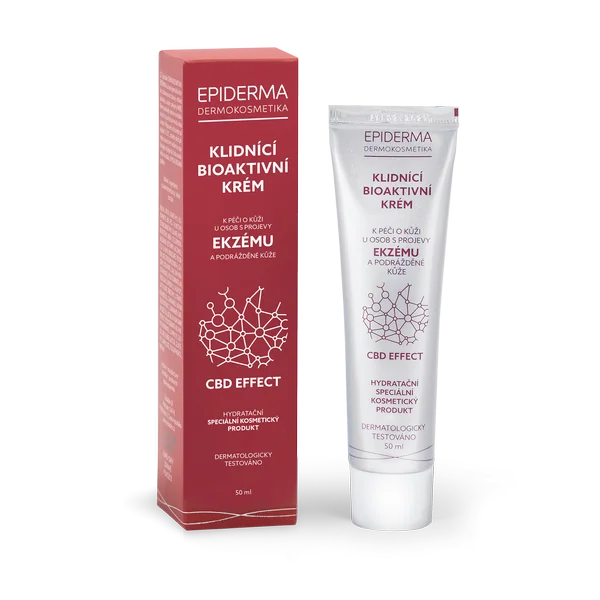 EPIDERMA CBD BIOAKTÍVNY KRÉM NA EKZÉM A ATOPICKÝ EKZÉM 1×50 ml, krém na ekzém