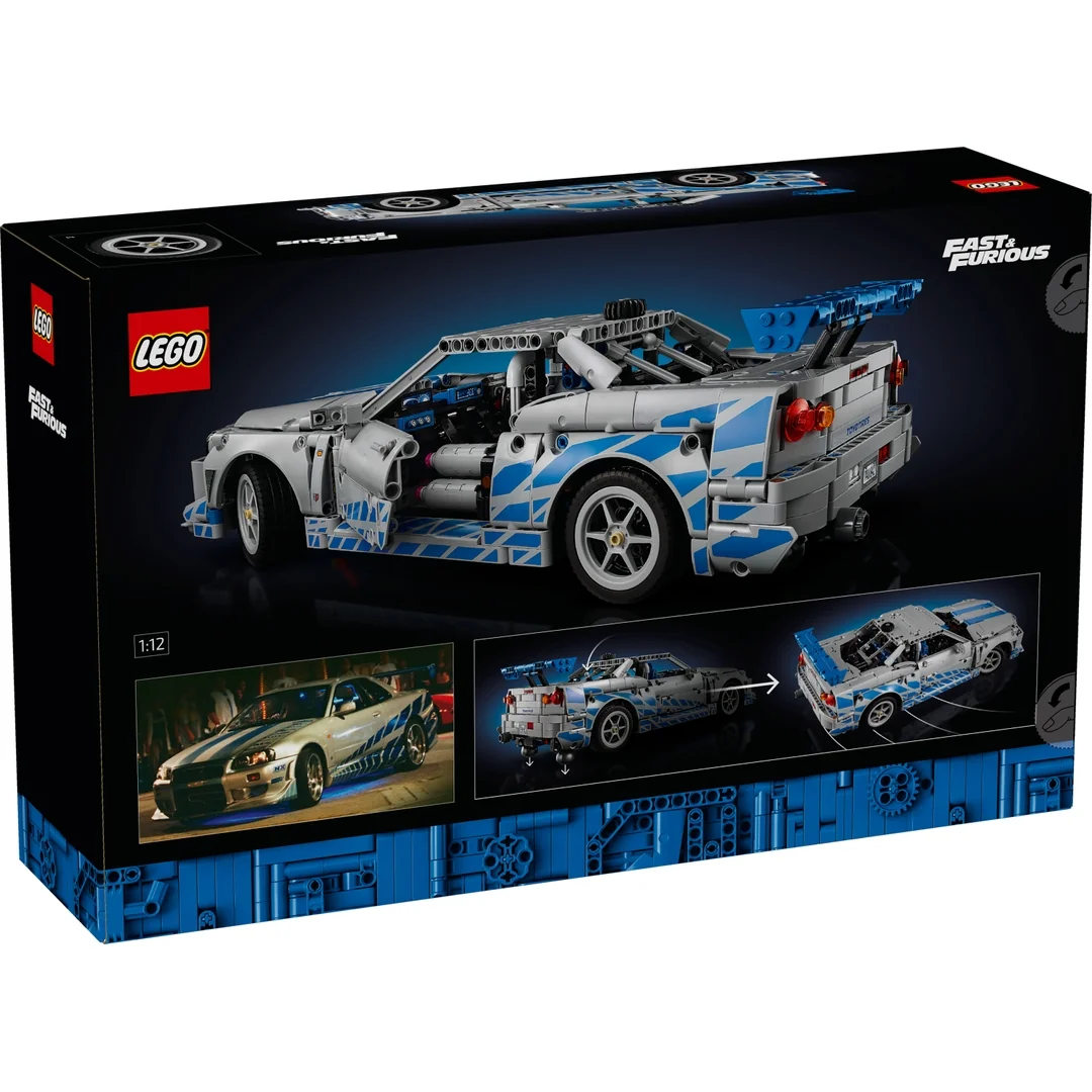 LEGO® Technic 42210 2 Fast 2 Furious Auto Nissan Skyline GT-R (R34)