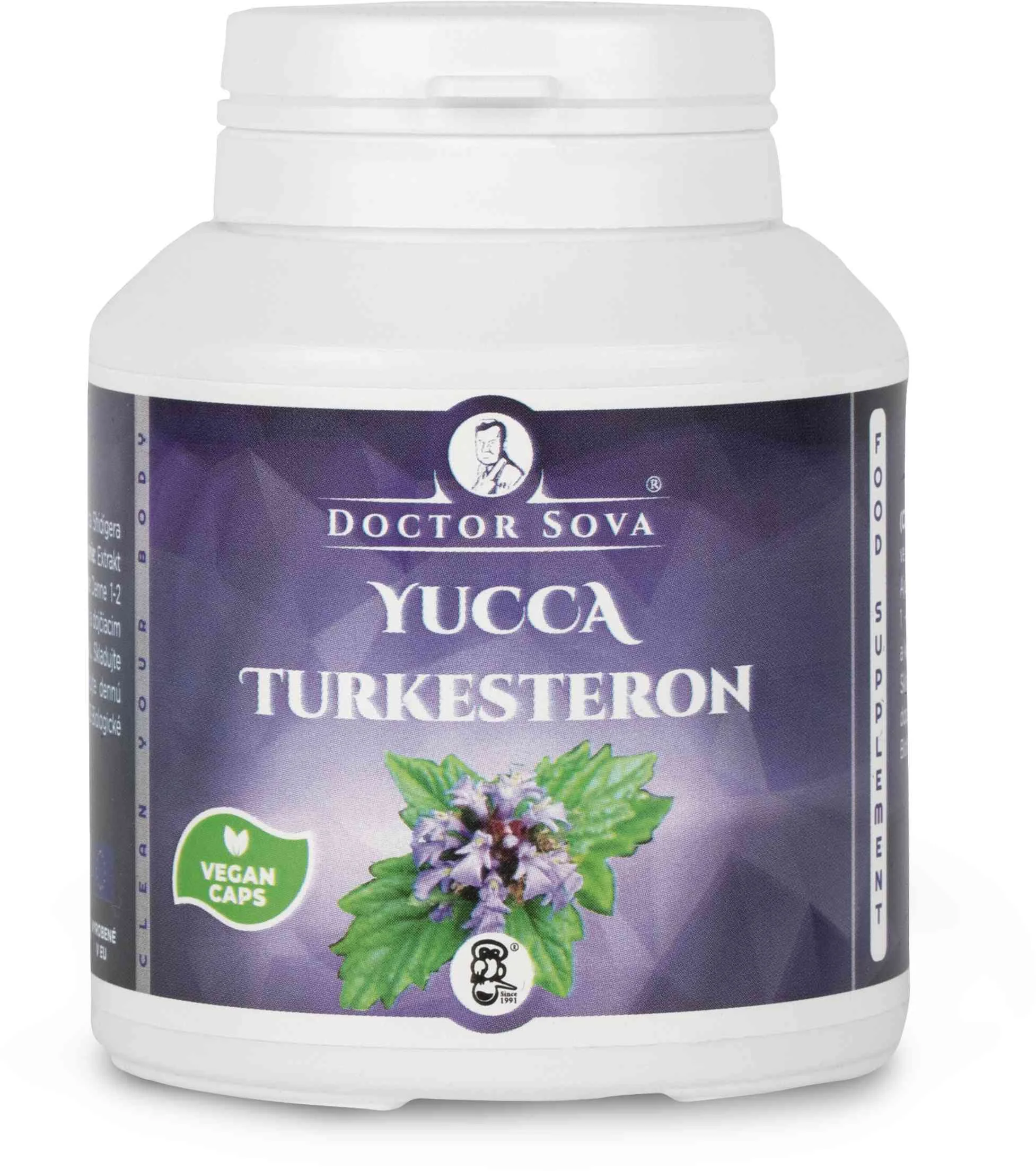 Yucca Turkesteron 1×100 cps, výživový doplnok