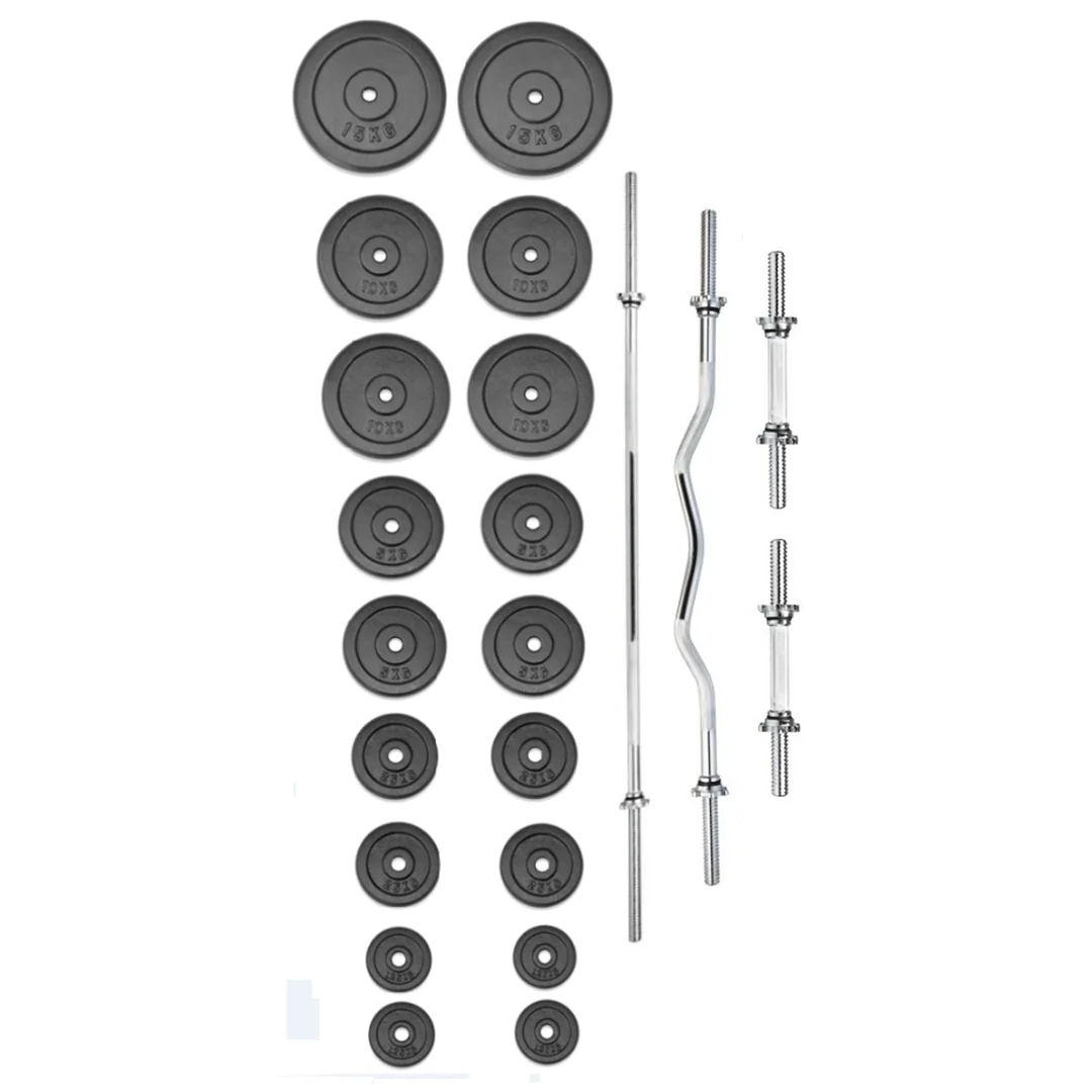 Činkový set PREMIUM XL kovový 130 kg
