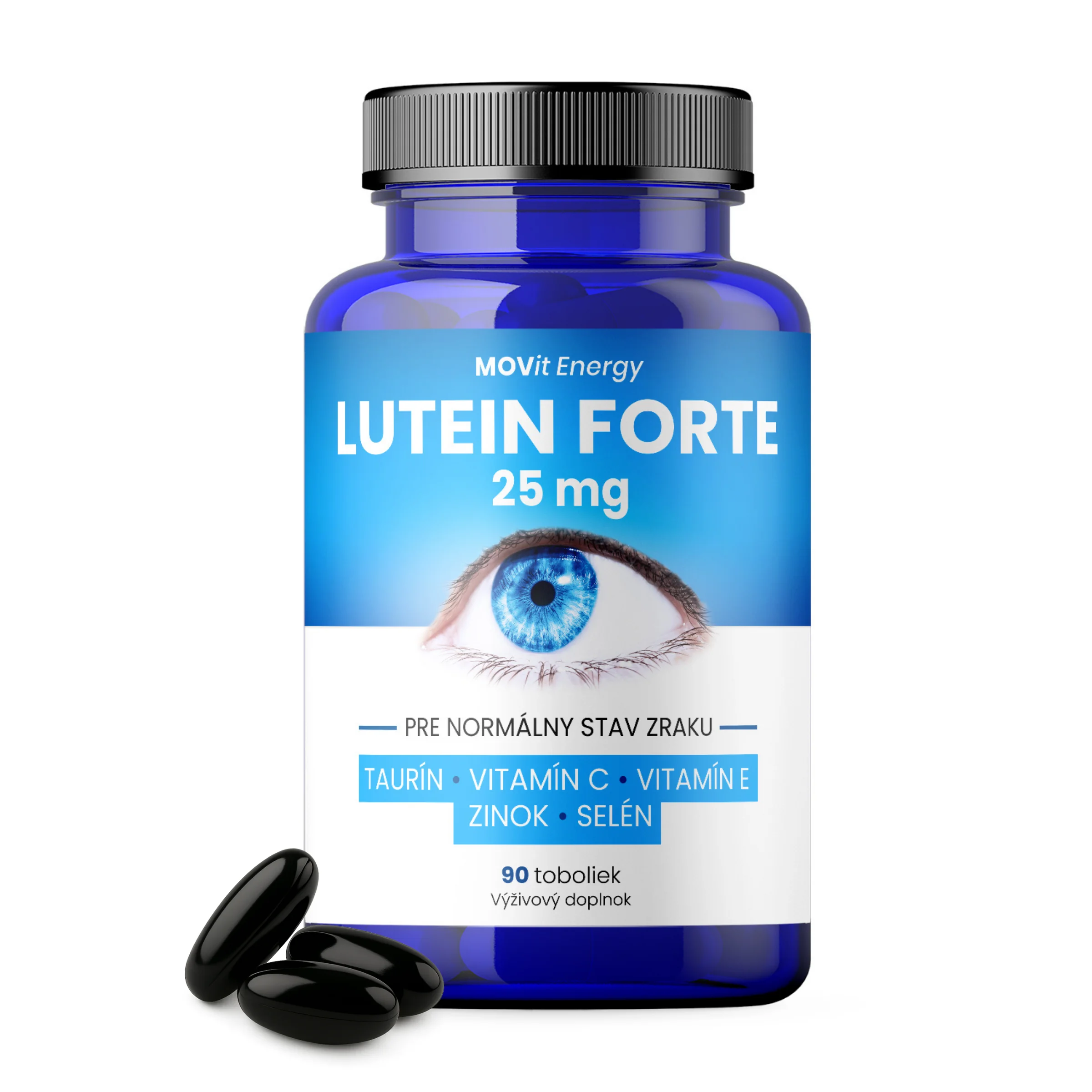 MOVit Lutein Forte + Taurín 90 tbl