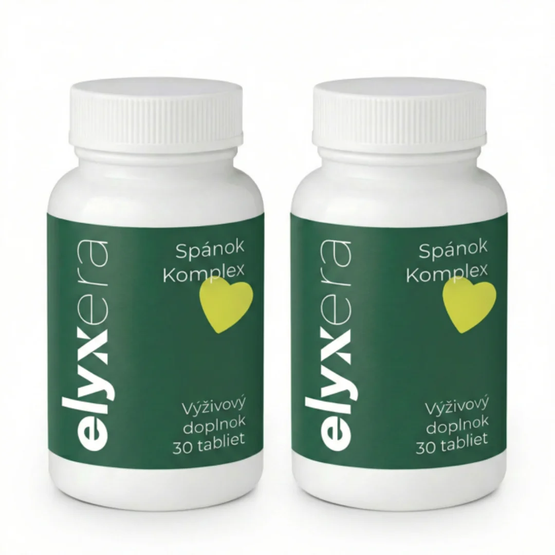 ELYXERA Spánok komplex s melatonínom 1mg 60 tabliet (2-balenie)
