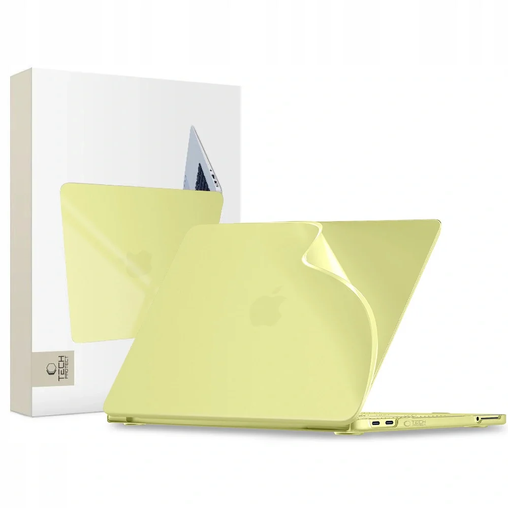 Tech-Protect Softshell kryt na MacBook Neo 13'' 2026, citrus