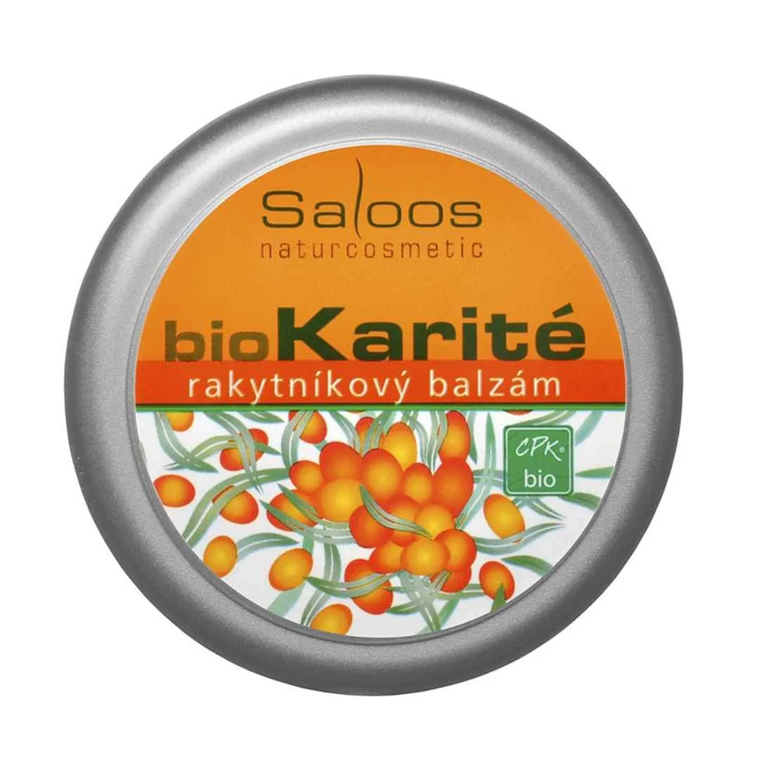 Saloos bioKarité rakytníkový balzam 1×50 ml, čistý prírodný produkt