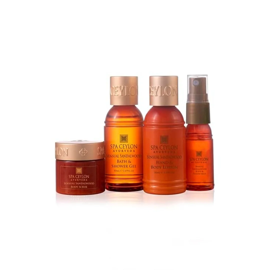 Darčeková kozmetická súprava Sensual Sandalwood 4 ks v sade