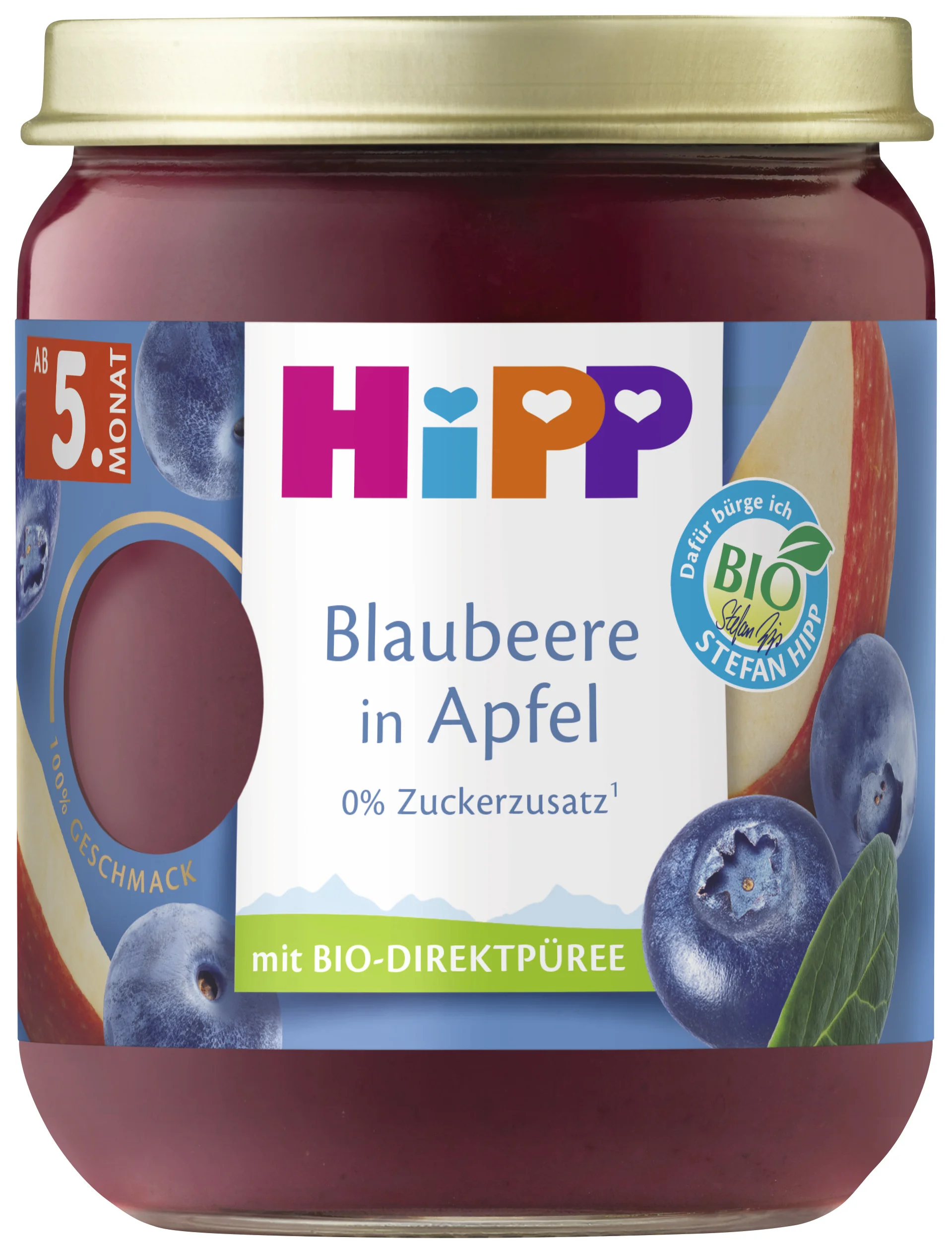 SUPEROVOCIE Jablko a čučoriedky 160 g