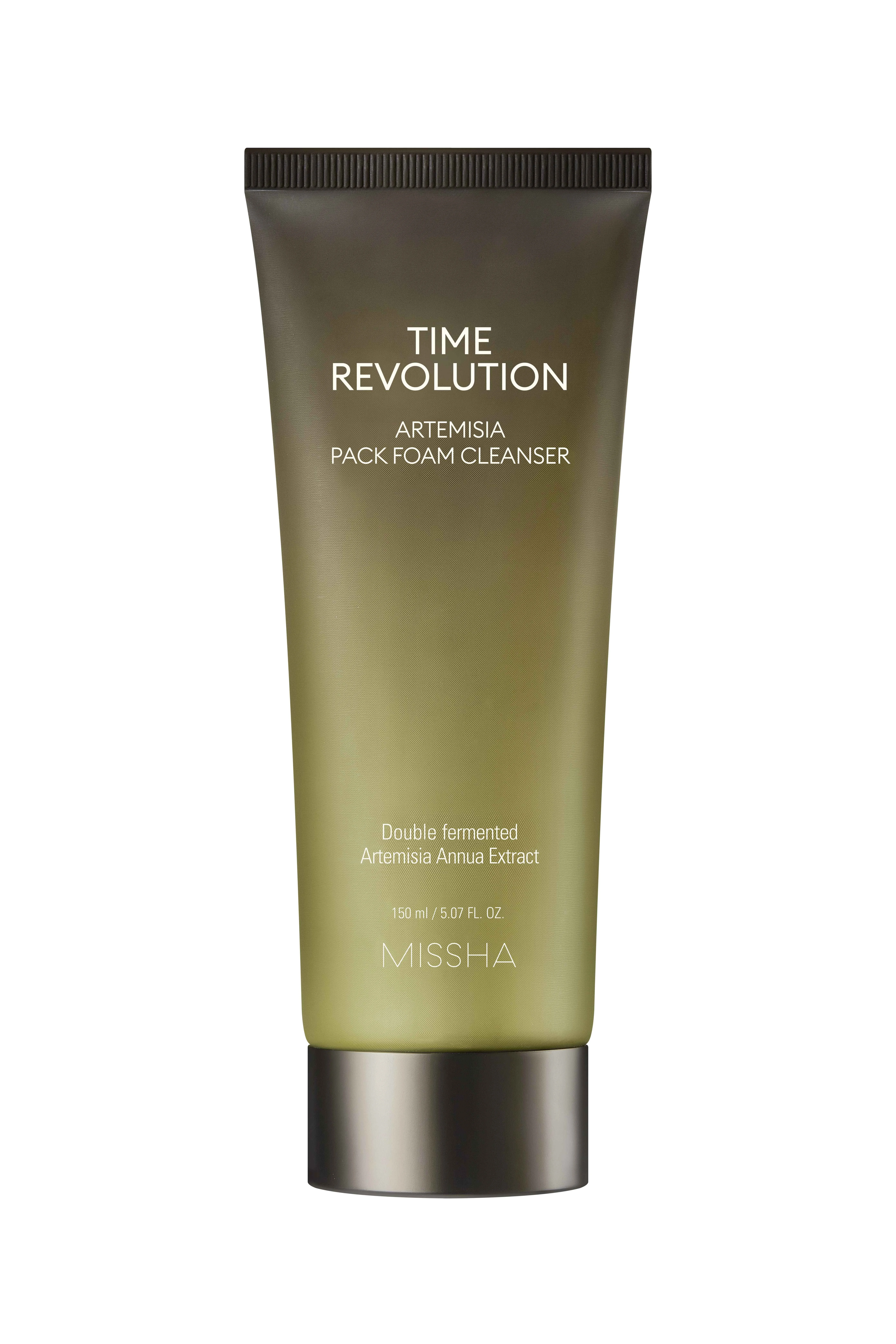Missha Time Revolution Artemisia Pack Foam Cleanser 150 ml 1×150 ml, denná čistiaca pleťová pena