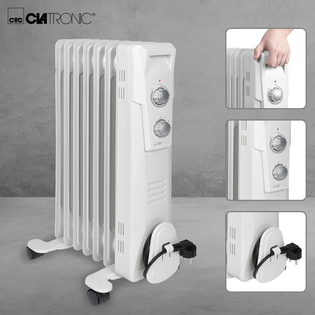 Clatronic RA 3735 olejový radiátor 7 rebier 1500 W