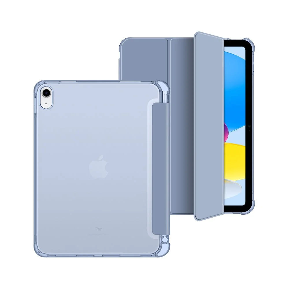 Tech-Protect SC Pen Hybrid puzdro na iPad 10.9'' 10gen 2022, modré/priesvitné esvitné