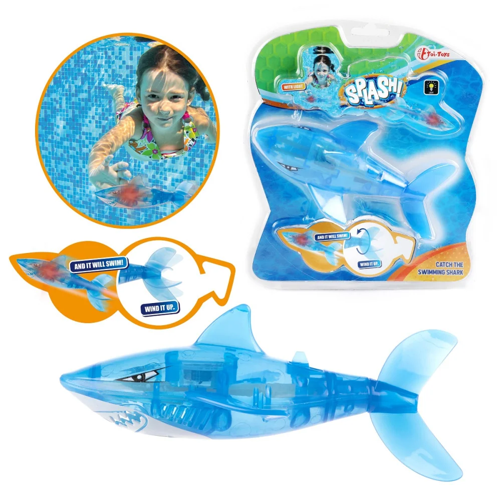 Plávajúci žralok svietiaci na klúčik-Toi Toys