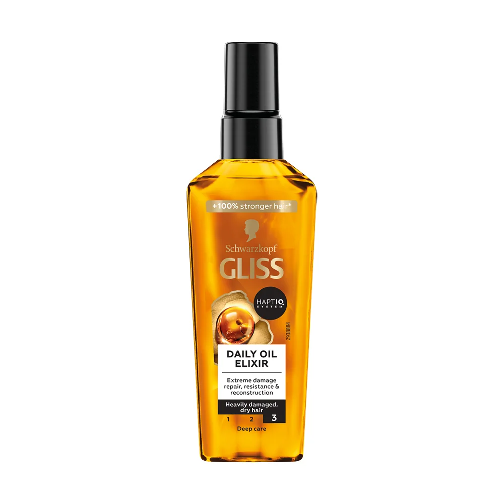 Schwarzkopf Gliss denný olejový elixír 1×75 ml, olej na vlasy