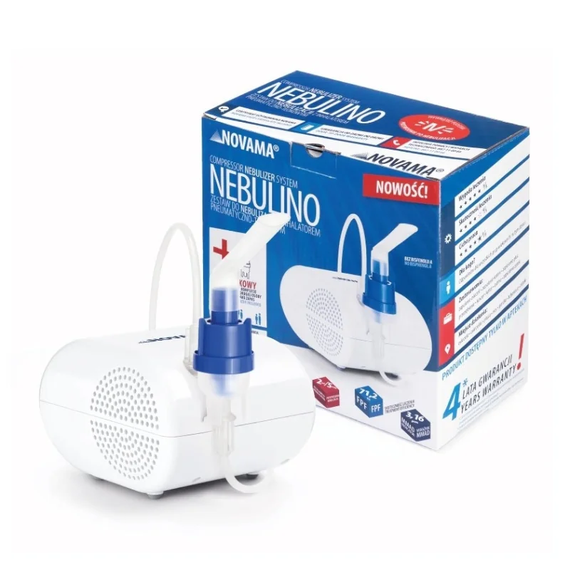 NOVAMA Nebulino pneumatický piestový inhalátor s nebulizérom