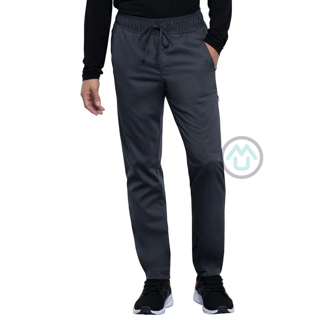 Zdravotnícke pánske jogger nohavice Cherokee Revolution ACTIVE STYLING - tmavo šedé 3XL