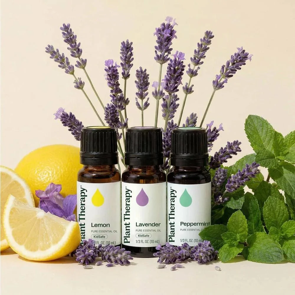Plant Therapy Trio esenciálnych olejov citrón, levanduľa, mäta 3x10 ml Objem: 30 ml