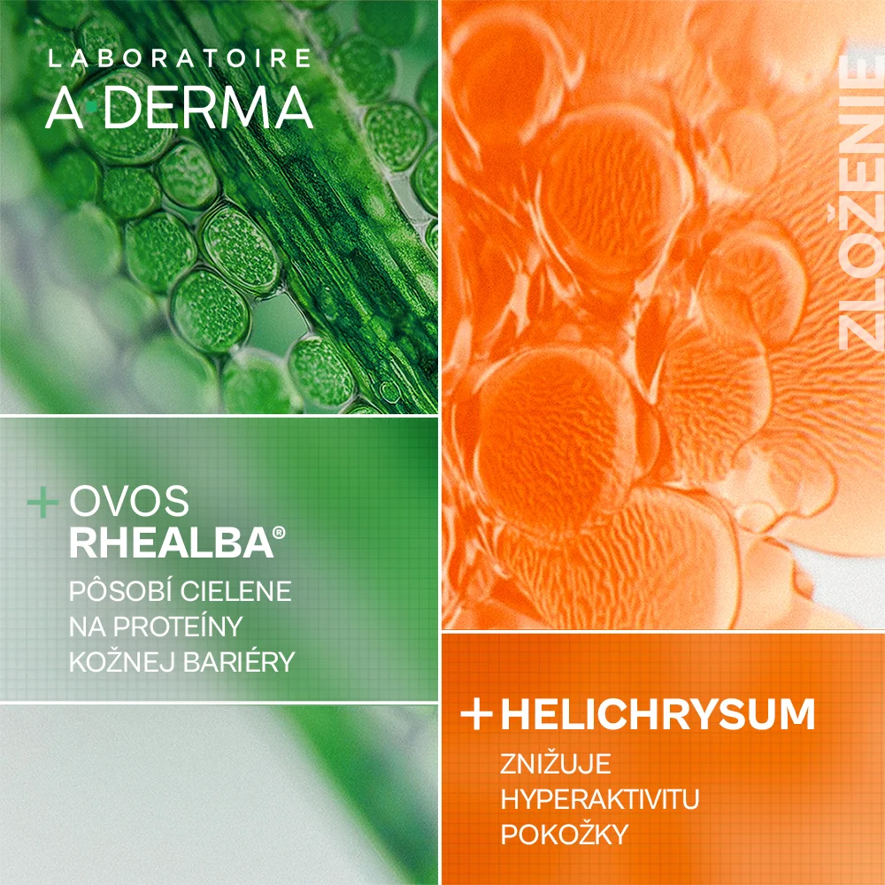 A-DERMA EXOMEGA Upokojujúci balzam na očné okolie 15 ml