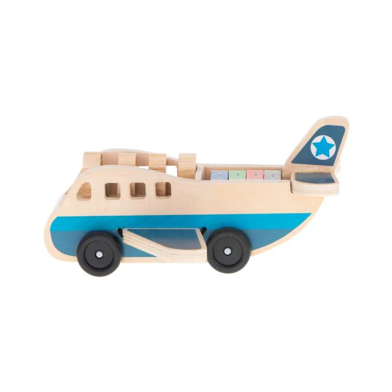 Hračka lietadlo drevené AIRPLANE