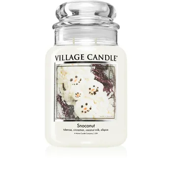 Village Candle Vonná sviečka v skle - Snoconut - Kokosy na snehu, veľká 1×1 ks