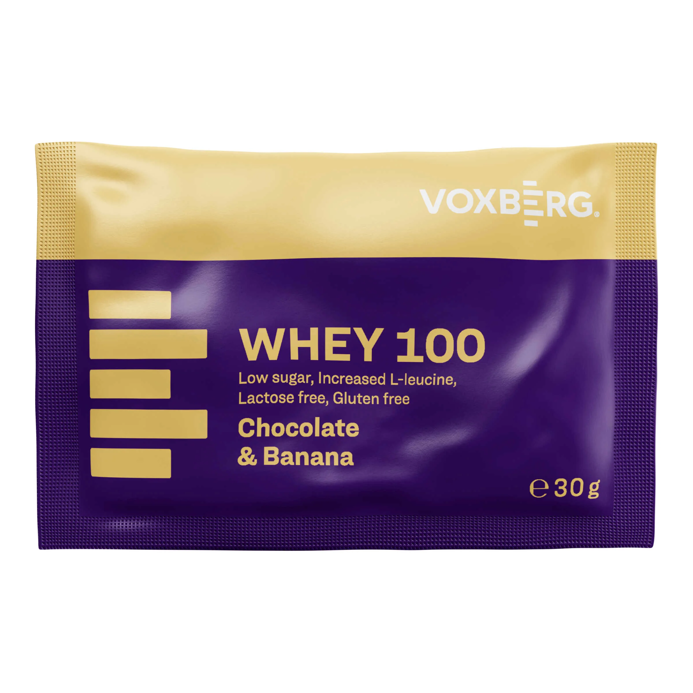 Proteín WHEY 100 Čokoláda a Banán VOXBERG 30 g