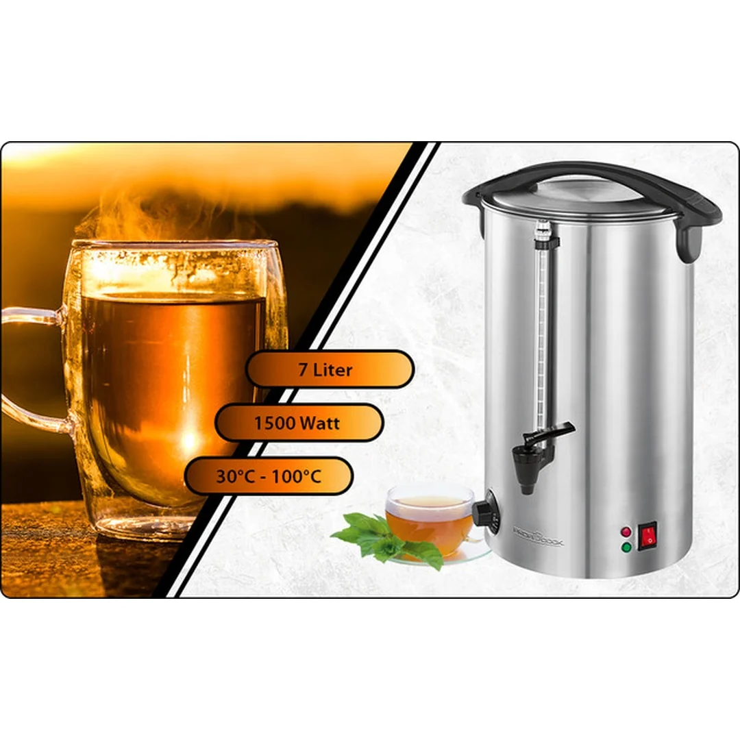 ProfiCook HGA 1196 ohrievač nápojov a vody 7 l, 1500 W 