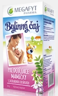 MEGAFYT Bylinný čaj PRE DOJČ. MAMIČKY 1×30 g (20×1,5 g), čaj s jastrabinou