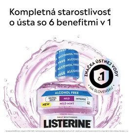 LISTERINE® TOTAL CARE MILD BEZ ALKOHOLU 500 ml