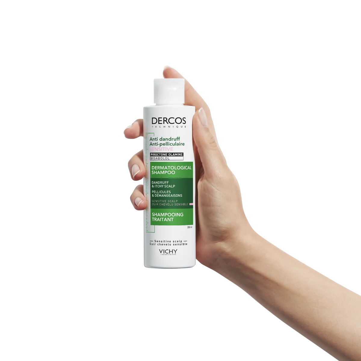 VICHY Dercos Šampón proti lupinám pre citlivú vlasovú pokožku 200 ml 1×200 ml, šampón